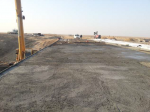 Concreting of bridge slabs at the bridges 