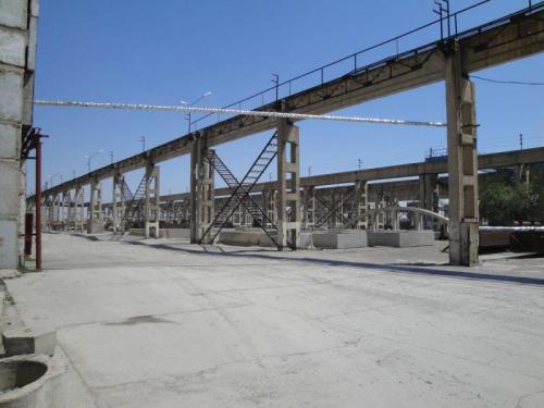 Reinforced concrete product plant