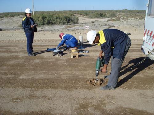 Field tests for compaction of pavement layers and subgrade at the 9th site of Todini Costruzioni Generali S.p.A.