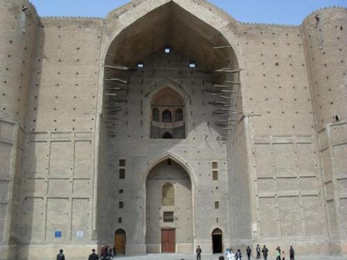 Historical monuments in Turkestan city 