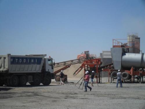 Asphalt concrete plant