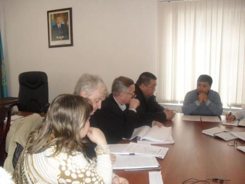 15.01.11. Meeting with Contractors’ representatives, working at South-Kazakhstan site