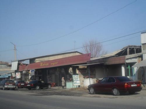 15.01.11. Going round the trade objects, built-up by encroachment in Yntymak village (Shymkent)