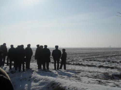 17.01.11.Visit of the group including all participants of Project and land owners to the acquired fields under crops Staryi Ikan