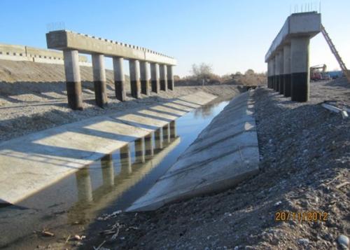 Progress of work of Contracting Company «AKM/PLANUM» km 2216.10-2231, Temirlan village by-pass . Febrary 2013