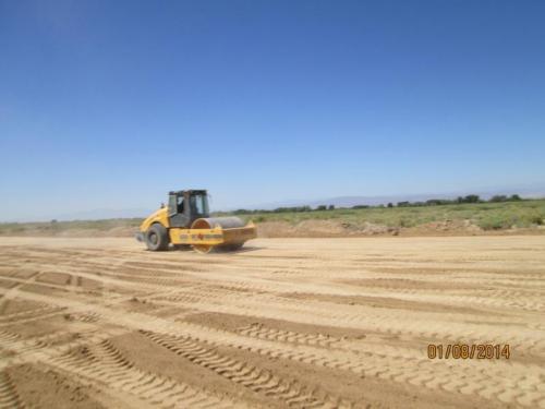 Progress of work of Company “Todini/ Impregilio/ Kazakhdorstroi” JV lot 4 (km 171,1-214,3). August 2014.