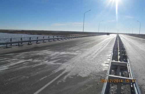 Bridge over Syrdariya river PK 104+33