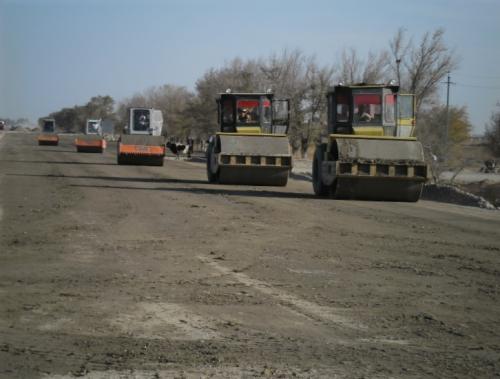 PK 509-499 Rolling of subgrade