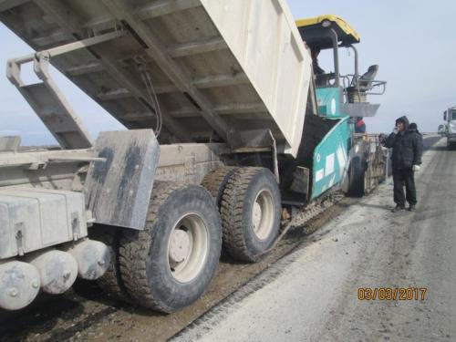 Asphalt concrete pavement PK 959+75 – 953+70