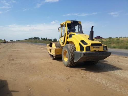 Subgrade compaction PK 724