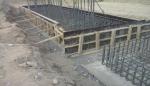 PK 461+30 Cross bar formwork, support # 1, left