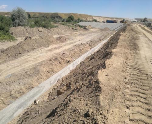 Progress of work of Contracting Company «AKM/PLANUM» km 2216.10-2231, Temirlan village by-pass . July 2014  