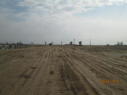 Progress of work of Company “Todini/ Impregilio/ Kazakhdorstroi” JV lot 5 (km 214,3 - 259,30). April 2015.