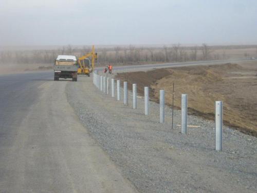 installation of barrier  