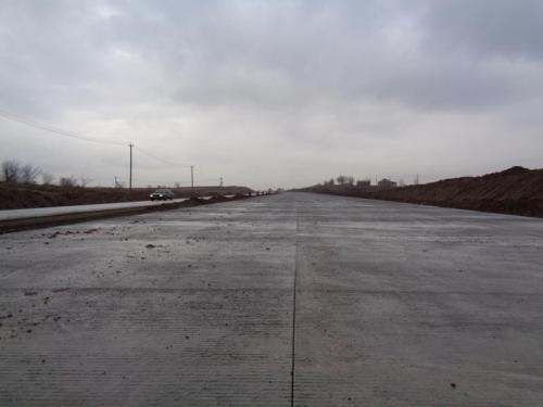 Concrete of pavement from PK 722+90 to PK 740+90 ( left, right)