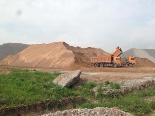 Road Construction material purchasing (natural sand)