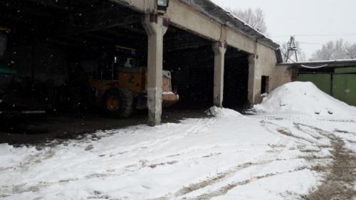 RMD. Availability of salt park, salt and snow clearing equipment on the base