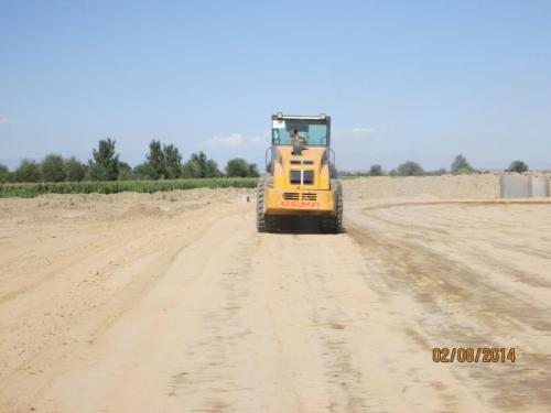 Progress of work of Company “Todini/ Impregilio/ Kazakhdorstroi” JV lot 6 (km 259,30-304,4). August 2014.