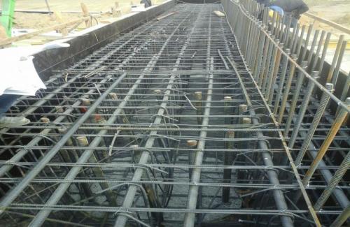 PK 423+16 Reinforcement cage of cross bar, support # 5