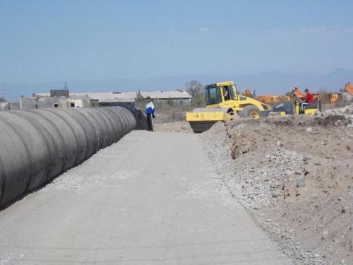 110 km, culvert