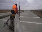 Concrete Pavement PK400+00, Longitudinal joint