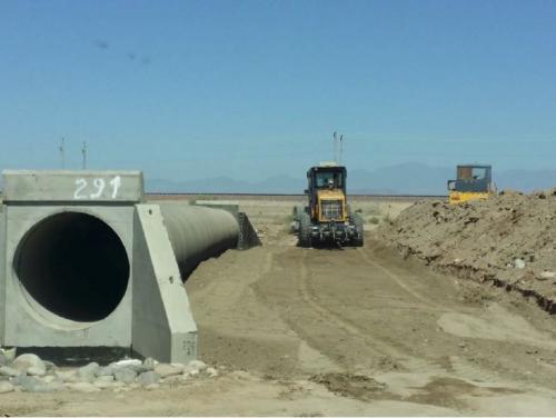 Culvert PK 291+25, Backfilling