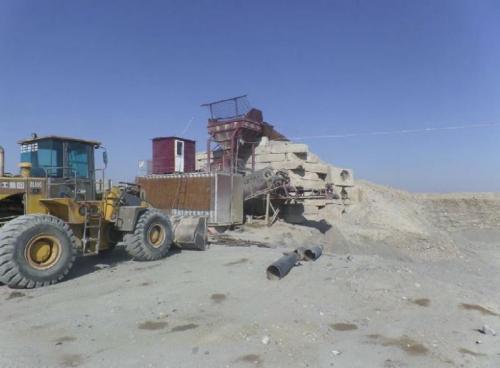 Washing Sand Plant, Nurly Plant Area